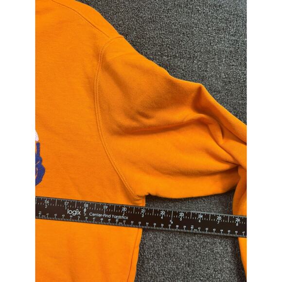 Billionaire Boys Club Hoodie Sweatpants Set Mens Small Orange Astronaut Logo - Picture 7 of 15